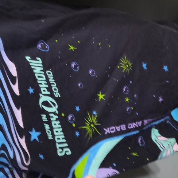 Disney Parks 2023 Magic Kingdom Space Mountain T Shirt Size XL - Picture 3 of 9